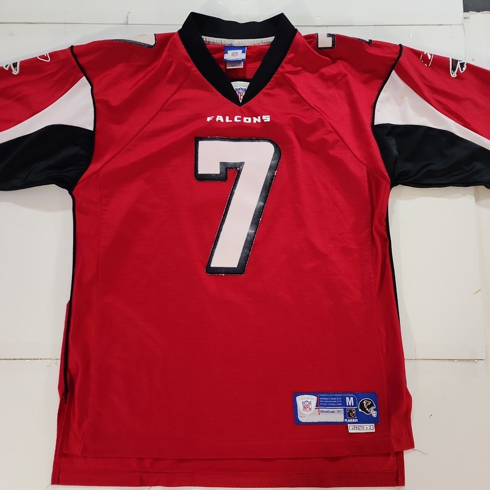 Vtg Michael Vick Atlanta Falcons NFL Jersey Reebok Red Size M #7 Read
